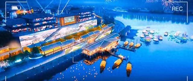 竹山绿松石城兴建桃花源不夜城，你会来吗？