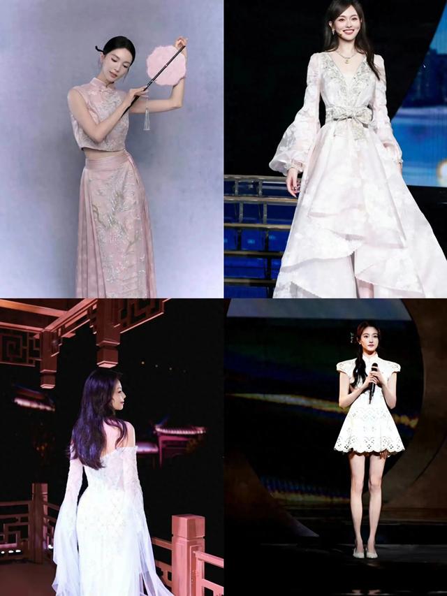 中秋这夜!41岁的唐嫣杀疯了!秒了刘涛关晓彤金晨穿新中式的女星