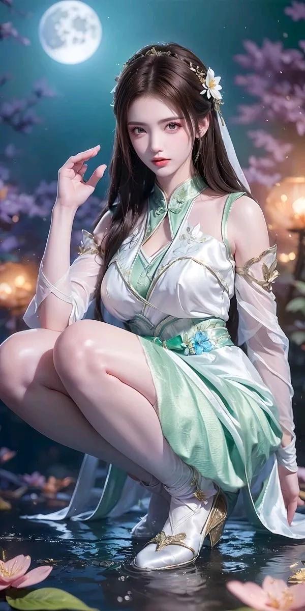 国漫女神壁纸180 || 金瓶儿 李慕婉 姚曦 纳兰嫣然