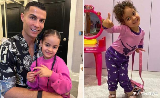 C罗最疼爱的女儿长大了!小公主是美人胚子,继承乔治娜基因