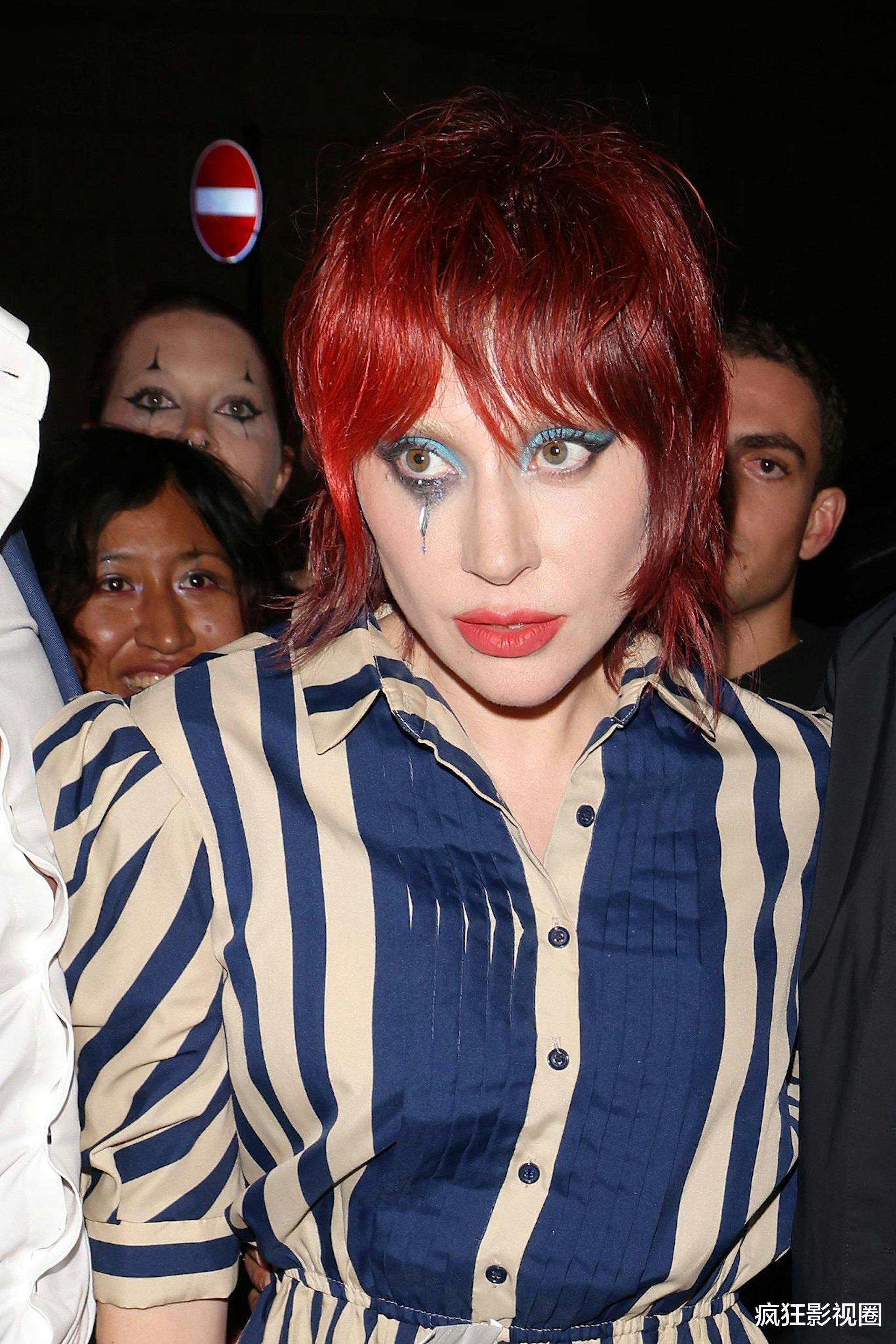 Lady Gaga惊艳亮相《小丑2》首映礼,哈莉奎茵形象越来越入戏了