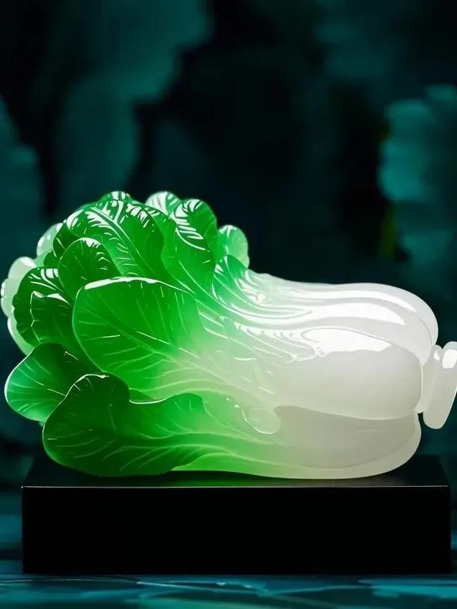 翡翠白菜，吉祥如意，招财进宝，富贵荣华