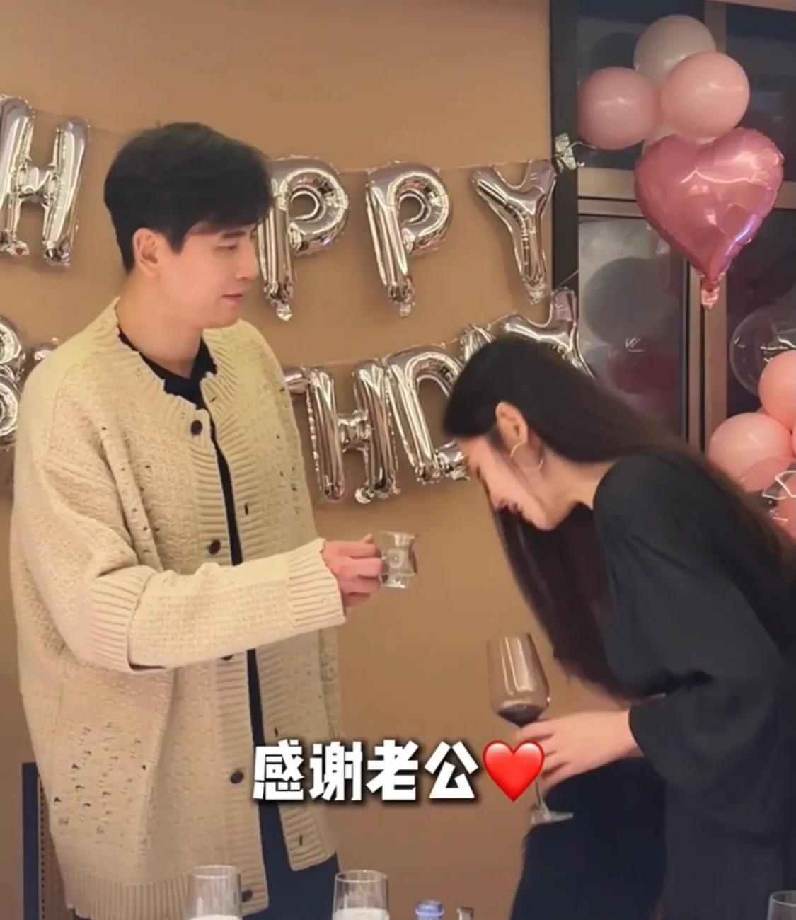 秋瓷炫和于晓光喝交杯酒，公公婆婆给她庆生，她在婆家被宠上天！