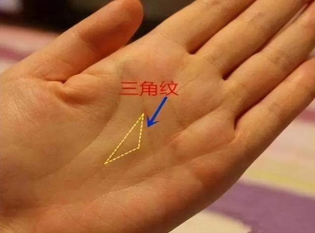 俗语：“三角纹在手，富到九十九”，三角纹在哪？这个说法可信吗