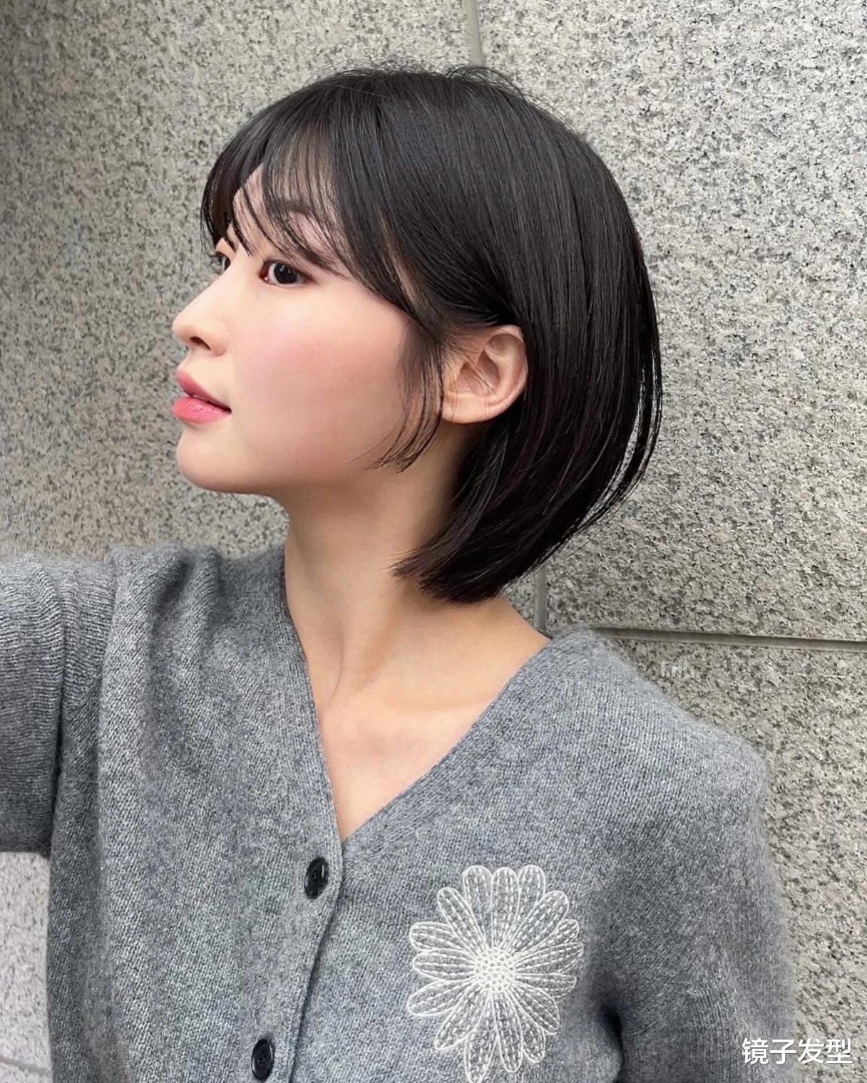 挂耳波波头,时尚与质感完美融合的发型,你喜欢吗