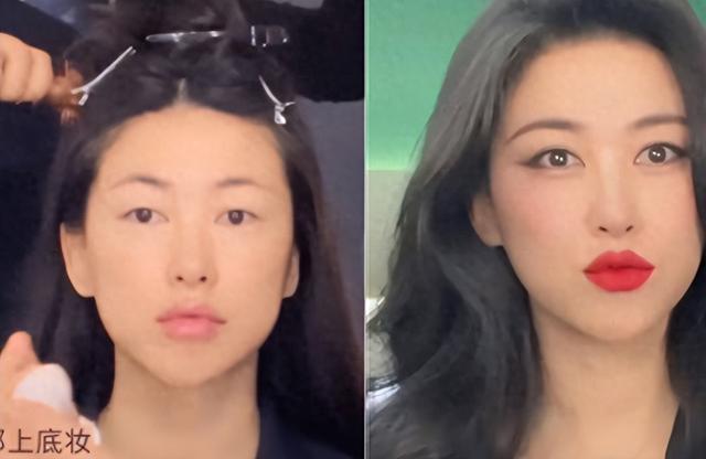 素颜堪称“照妖镜”，镜头前美若天仙，卸妆后，网友：大妈你谁？
