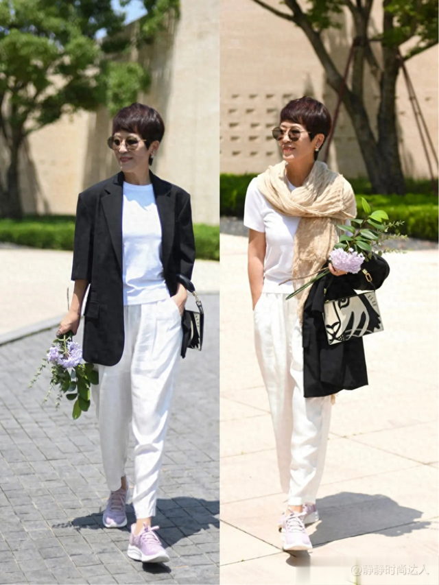 告别“大妈感”真容易!参考这些短发女人这么穿,确实不显老