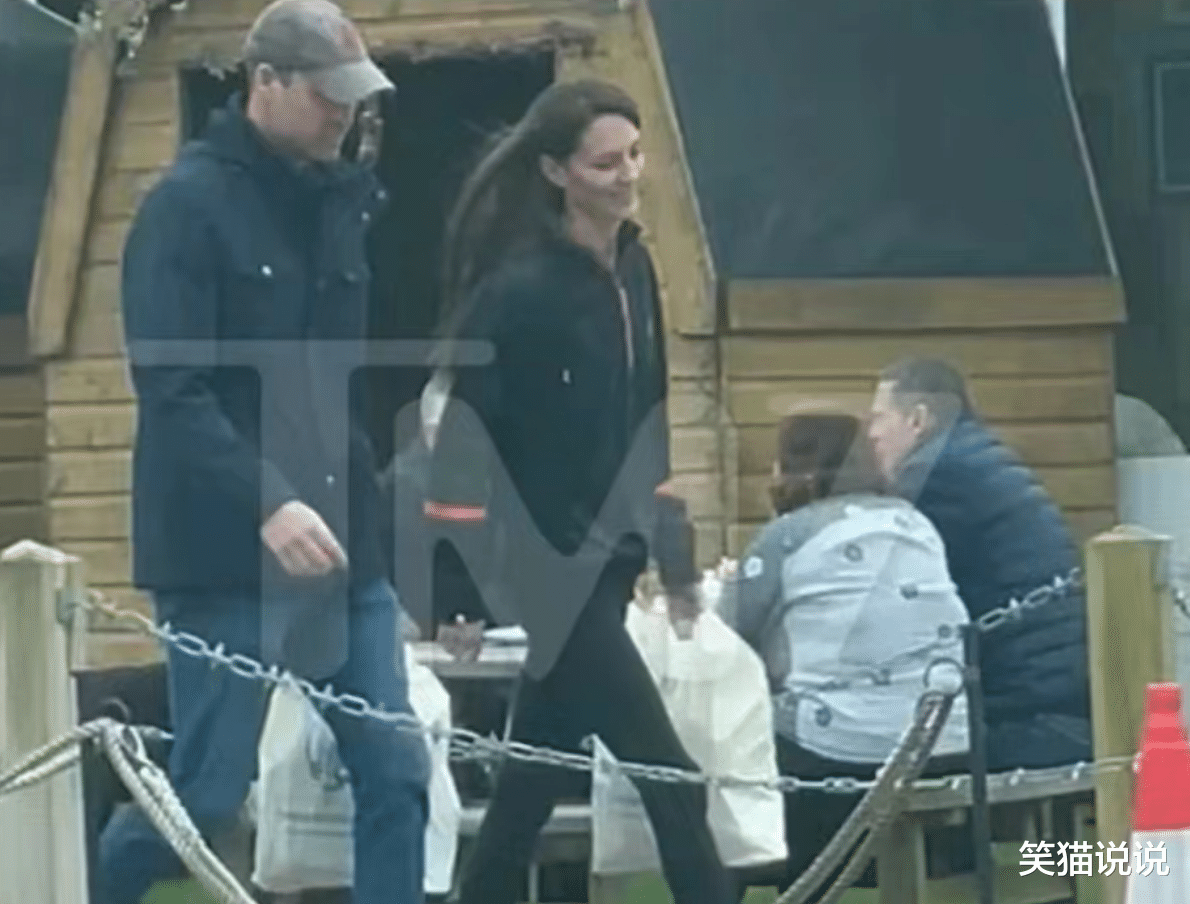 凯特王妃现身视频首度曝光,与威廉王子有说有笑,比以往消瘦不少