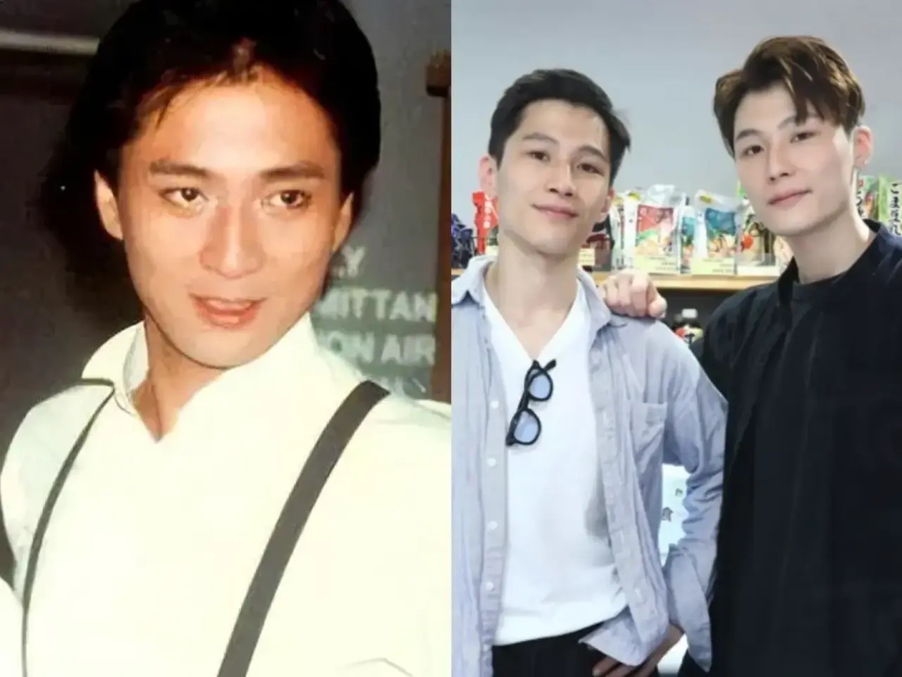 星二代啊,一代不如一代?果然一个家只能容纳一个美男子!