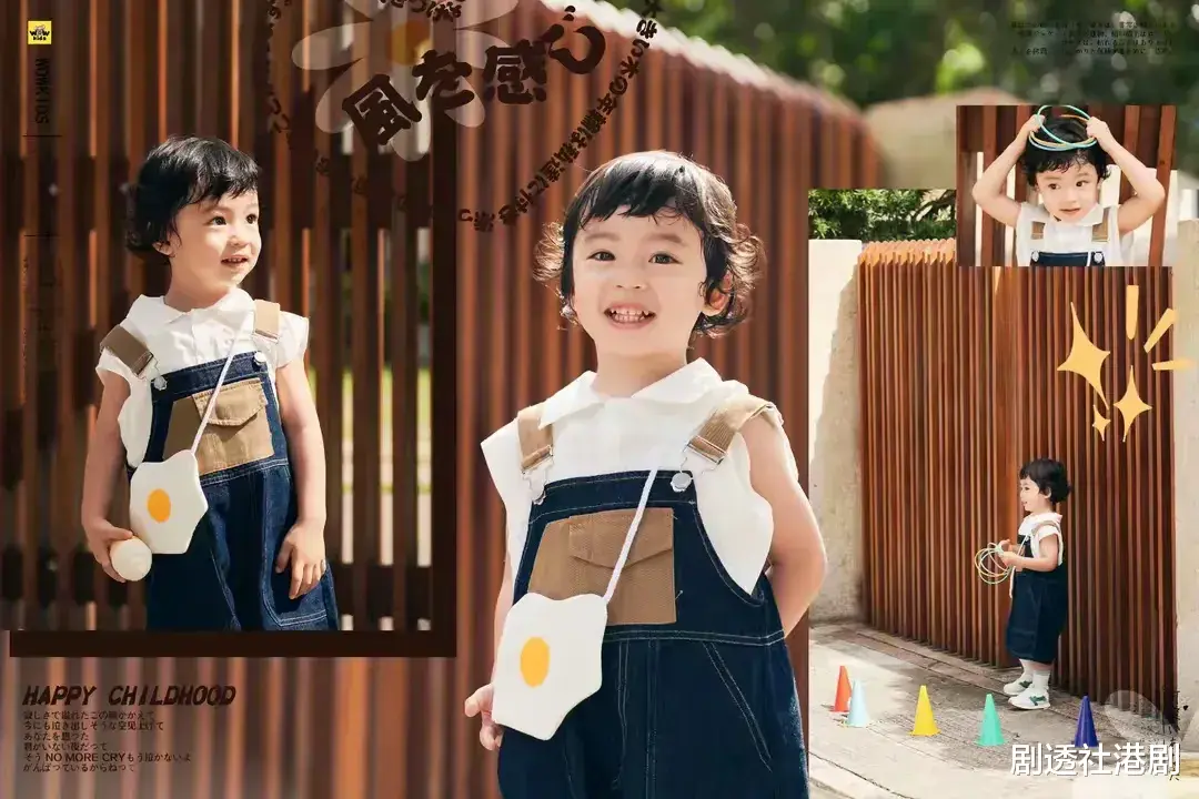 TVB大满贯视后晒出孩子艺术写真,获大批点赞,被称为人生赢家