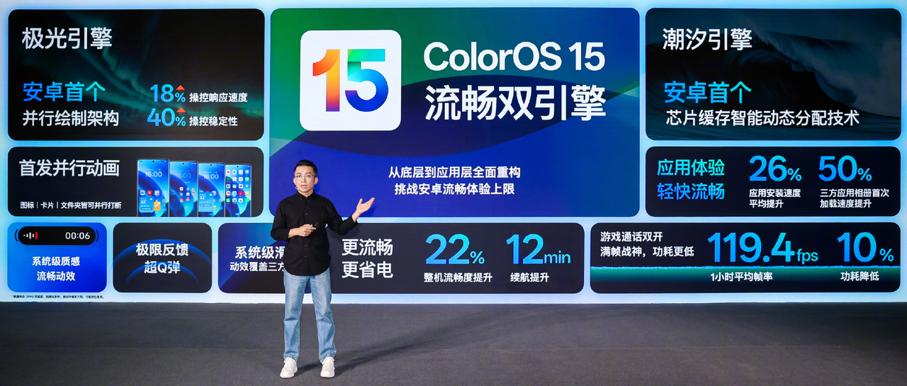 首发ColorOS 15+最新高通旗舰芯!一加 13诠释顶级流畅