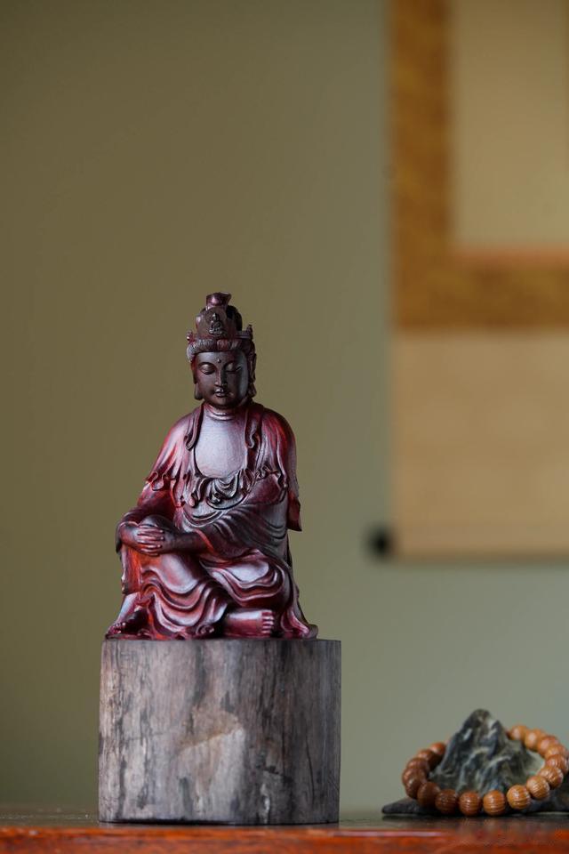 小叶紫檀 | 自在观音