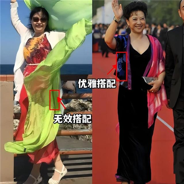 看了74岁王馥荔的打扮，我悟了：裙不配丝袜、发不过肩，优雅大气