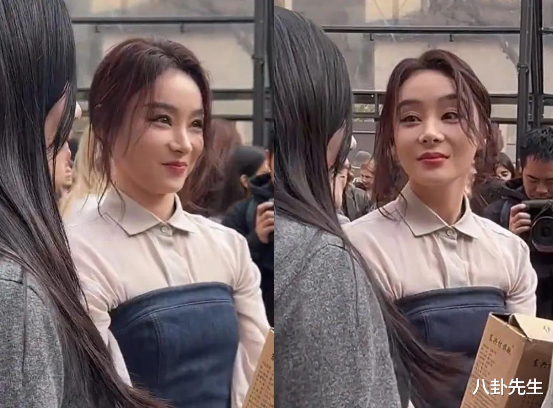 米兰时装周明星生图:戚薇与精修图差距大,古力娜扎薛凯琪好美