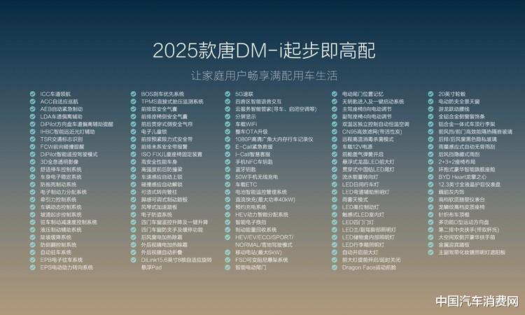 换装DM5.0，2025款比亚迪唐DM-i售17.98万元起