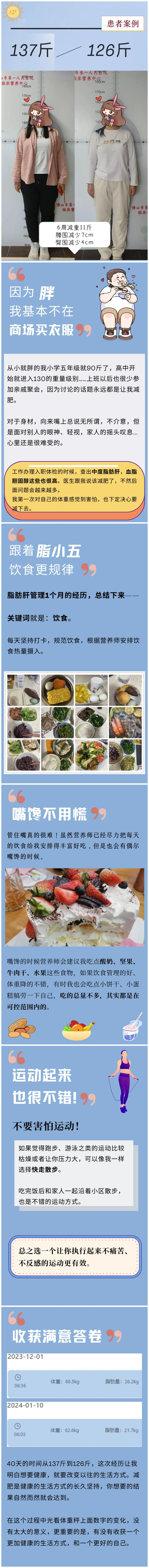 6周减重11斤！逆转脂肪肝，仅靠这1个关键词！