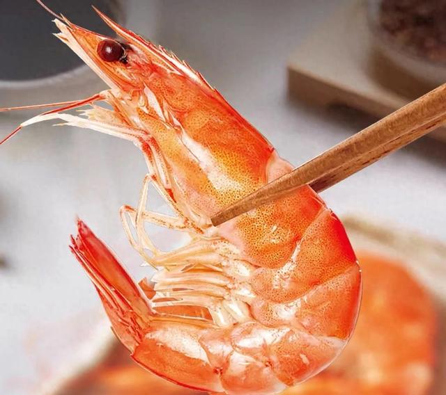 液氮速冻后对虾的品质