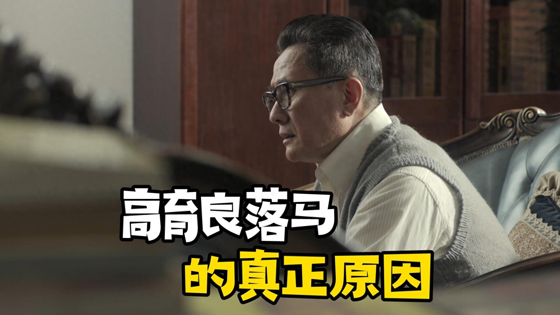 《人民的名义》高育良落马的真正原因，不是祁同伟，是失去沙瑞金