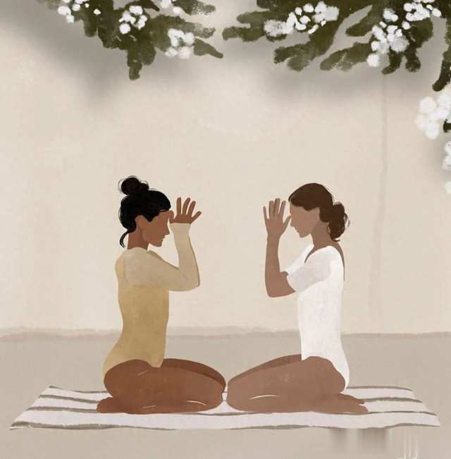 见到心仪的瑜伽老师，全靠吸引力法则！