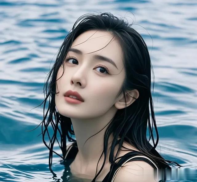 杨幂出水芙蓉美照,太好看了吧