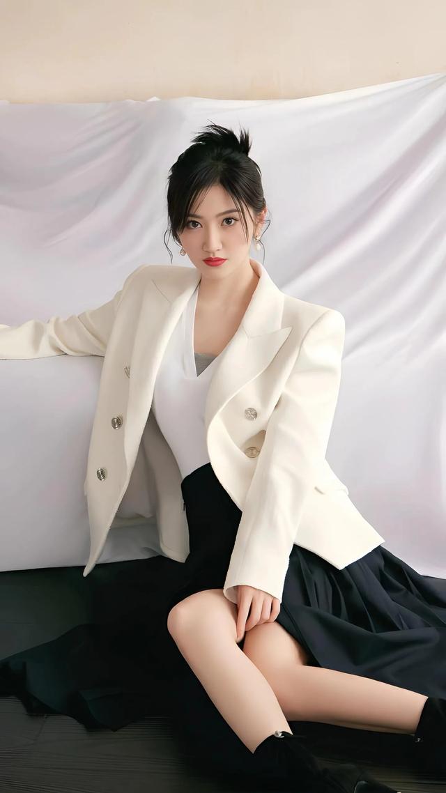 网友:景甜 她的颜值完全长在我的审美点上