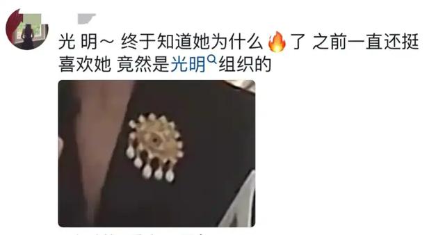 章泽天出席清华校友会,全程秀英文,戴独眼胸针被质疑加入光明会