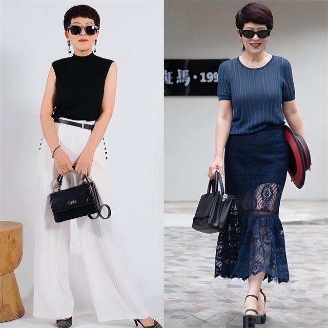 玫姨亲身示范:不穿老年装、不烫老年头,65岁都没有“大妈感”