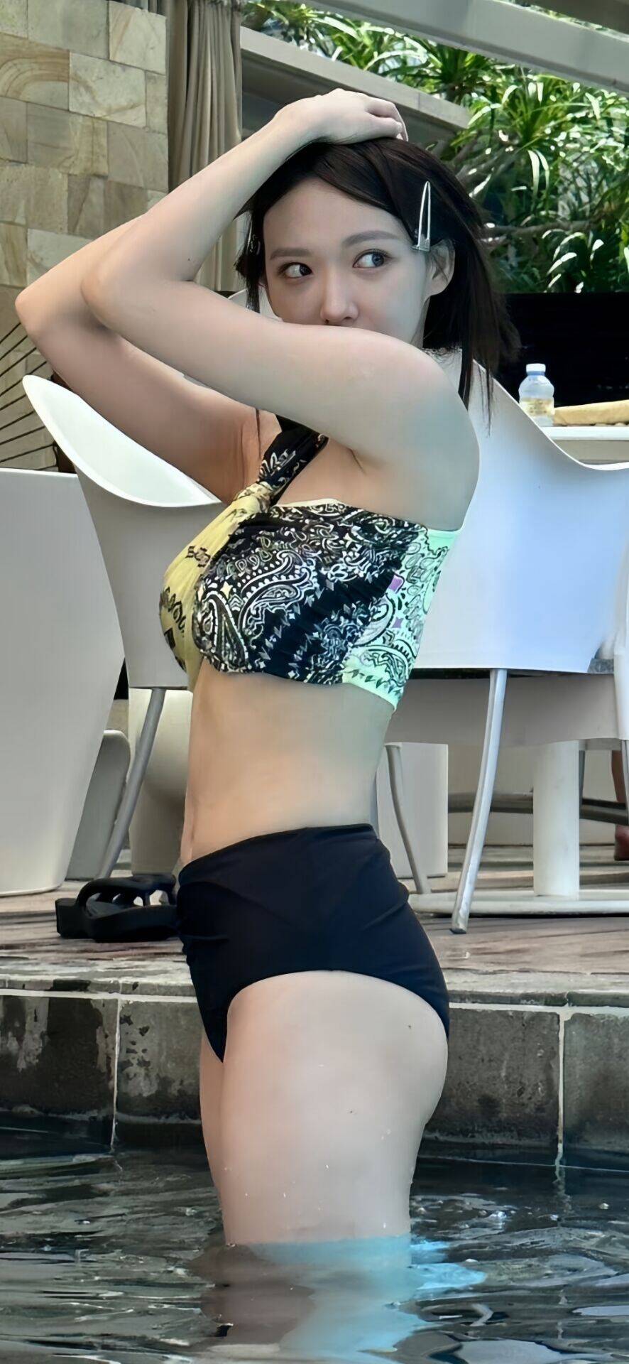 程潇#美照#海边沙滩照#