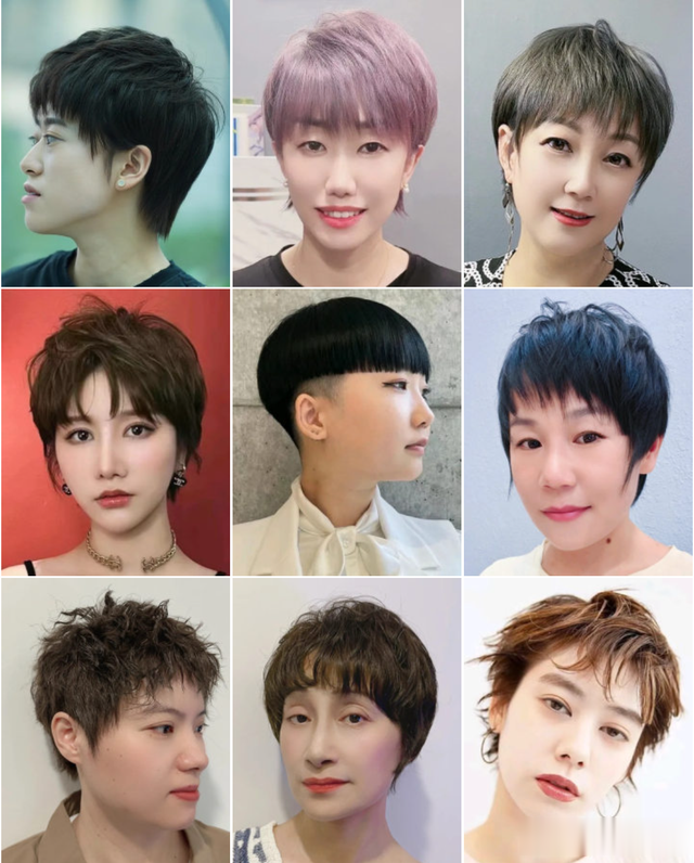 潮流女士露耳短发:时尚魅力,绽放个性光彩