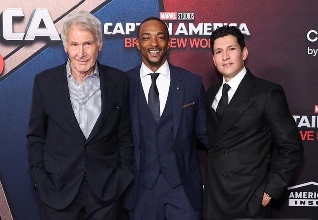 《美国队长4》首映礼,新任美国队长亮相,首周票房预测近2亿美