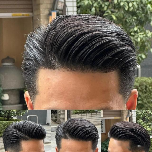 男人过了40岁,选择露额发型,时尚有型不落伍