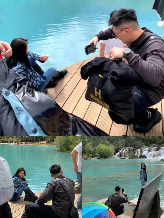 张馨予5岁女儿首次曝光,何捷亲自教闺女游泳,一家三口幸福爆棚