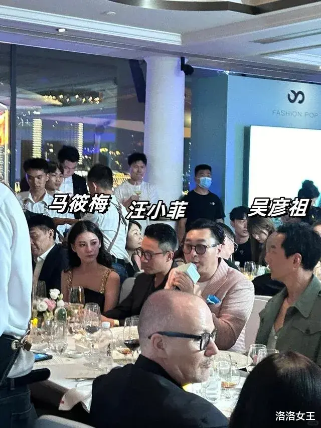 汪小菲携妻亮相华谊晚宴,马筱梅过度社交惹争议,野心藏不住了
