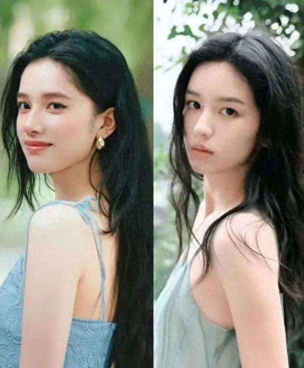 周也,张婧仪现在感觉两个人都长开了就没那么像了 ???