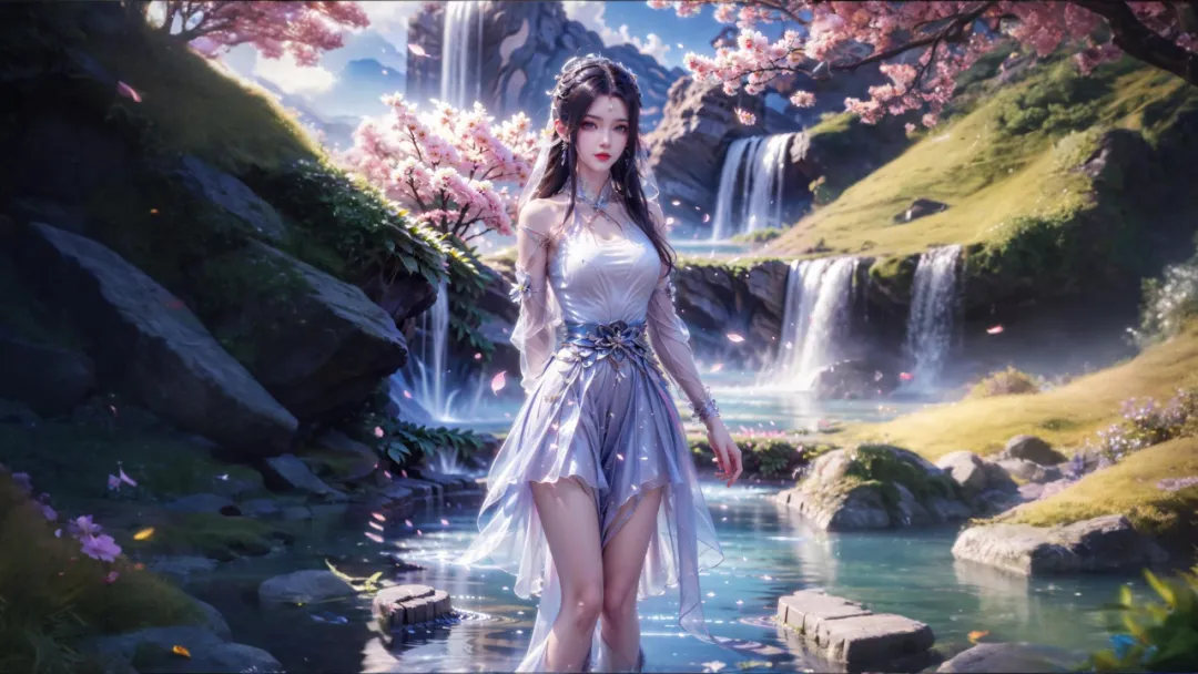 《武动乾坤》绫清竹：山水画卷中的一抹清幽