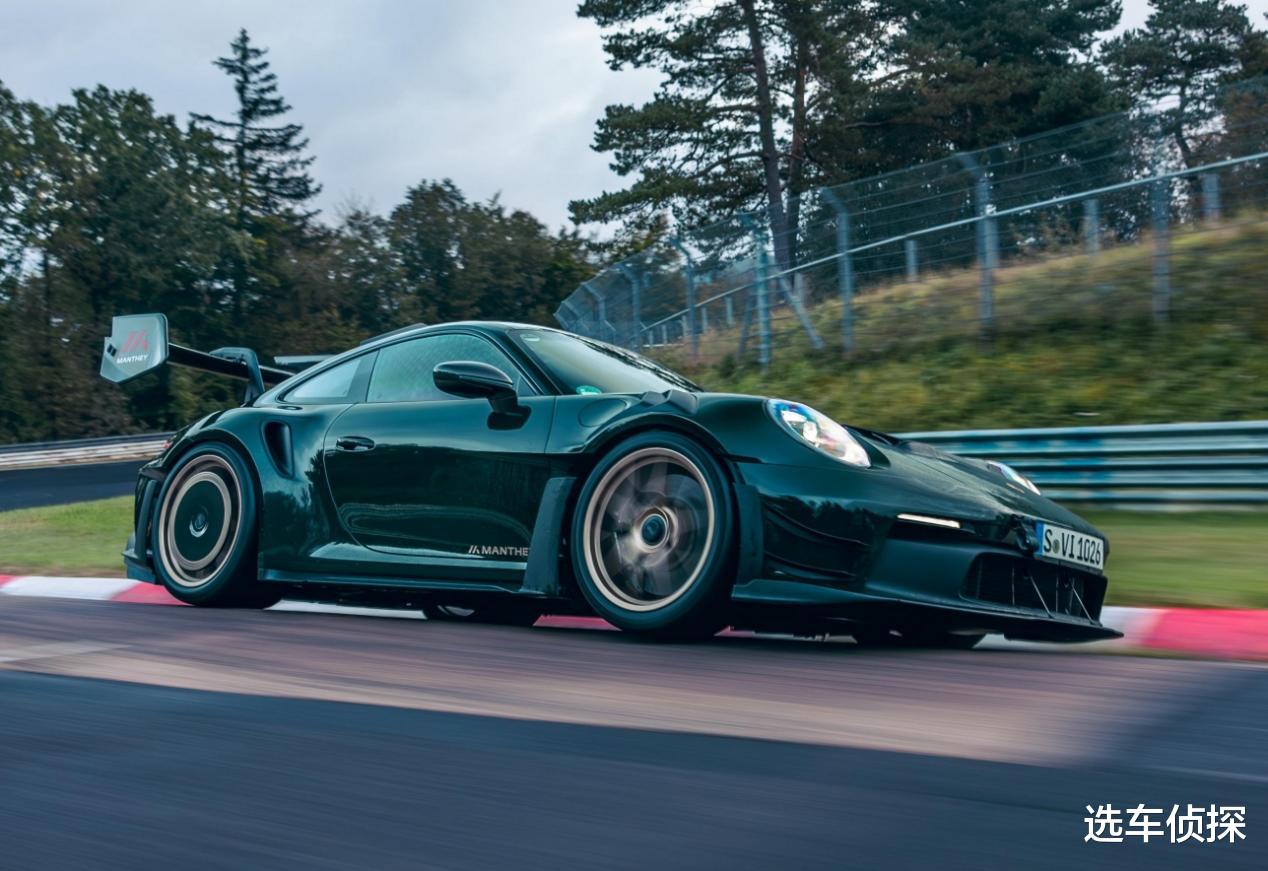 Manthey保时捷911 GT3 RS，带鲨鱼鳍的911，纽北比原版快8秒