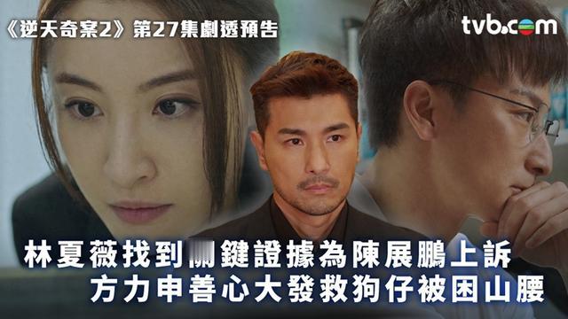 逆天奇案2第27集预告 夏薇找到关键证据为展鹏上诉