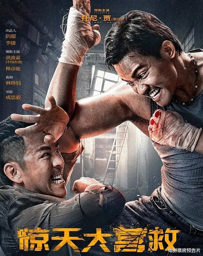 首日揽229万票房，《惊天大营救》夺冠，托尼贾成了第二个赵文卓