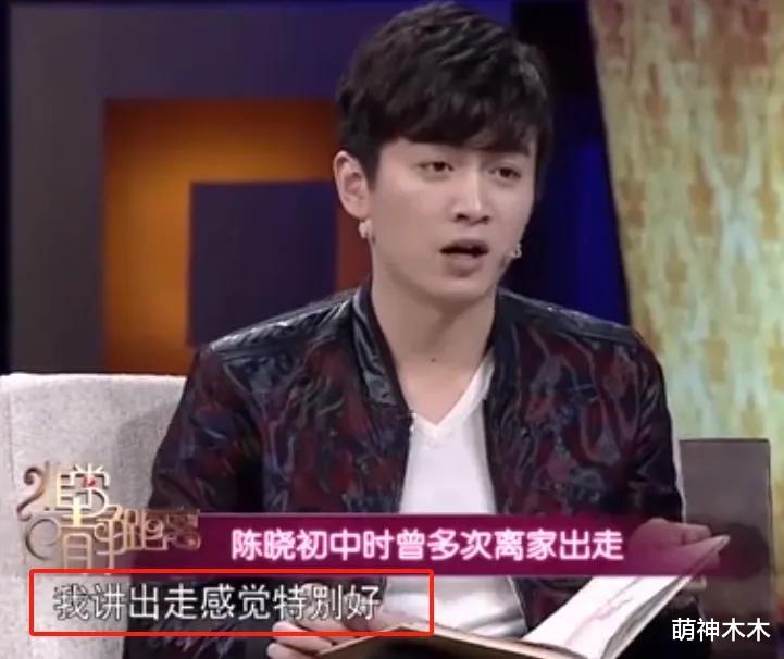 陈晓惹争议!离家出走拒绝面对婚变,陈妍希直言玩冷暴力最可怕