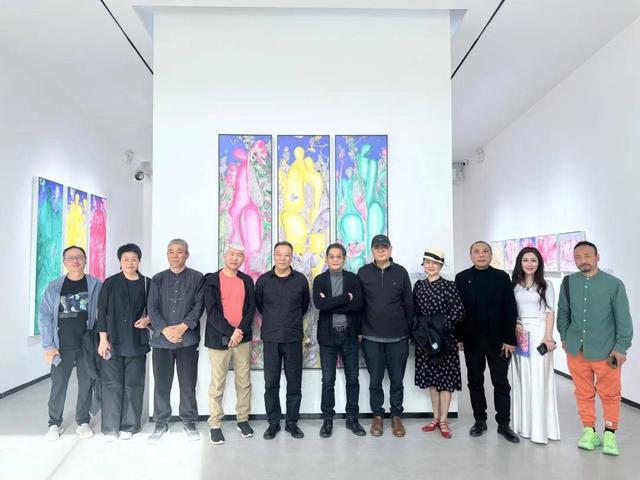 展览现场 | 心涌金莲——李晓柱个展