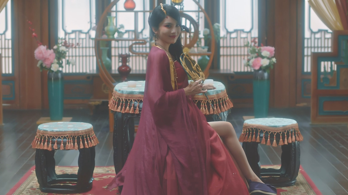 颜值、身材一流，出场就把所有人看呆，这才是古装美人该有的样子