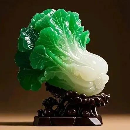 翡翠白菜，吉祥如意，招财进宝，富贵荣华