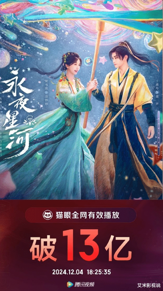 《永夜星河》后,腾讯又抽到“宝藏剧”,首播5集,评分高达9.6