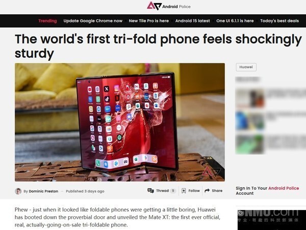 库克要头疼了，华为已经够他喝一壶了，没想到努比亚也来凑热闹