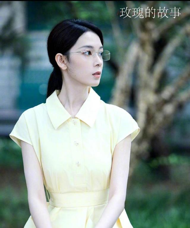 女演员长相多重要?《玫瑰故事》里陈瑶戴不戴眼镜,差距明显