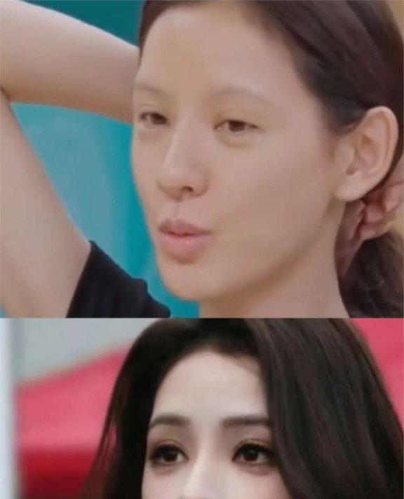 张予曦和妮可素颜大比拼：一个面黄肌瘦没气质，一个略显疲态