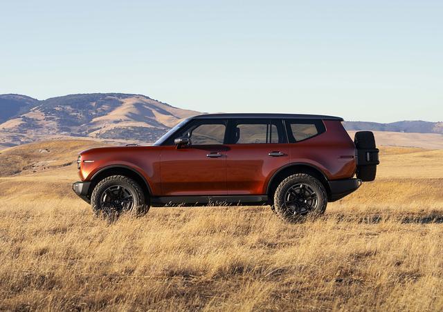 大众全新子品牌首款SUV曝光，外观很狂野，纯电增程皆可选