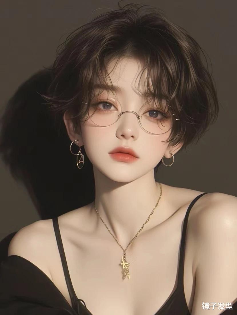 女士发型剪来剪去,最爱还是蓬松纹理短发,好看时尚美美哒