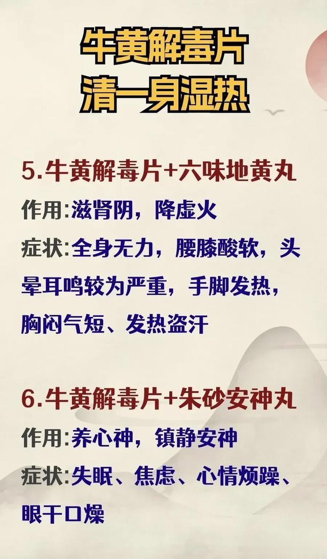 牛黄解毒片，一药解湿热，胃痛口臭全不见！
