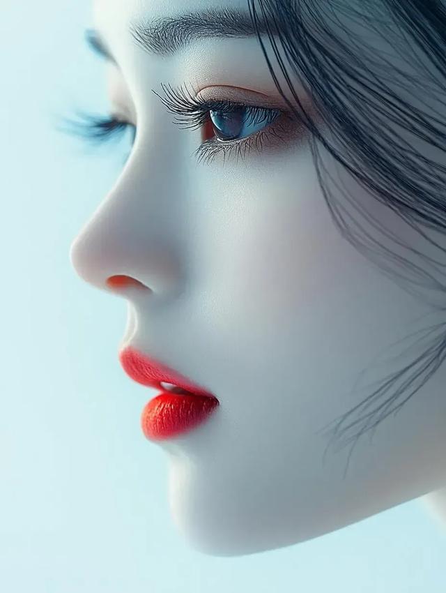 国色天香朱唇润,面似桃花眸醉人